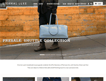 Tablet Screenshot of eternalluxe.com